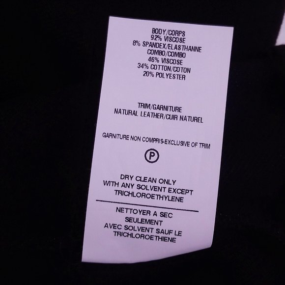 Nwt $255 TWENTY Black Curved Hem Blazer Jacket  PS - Picture 8 of 8